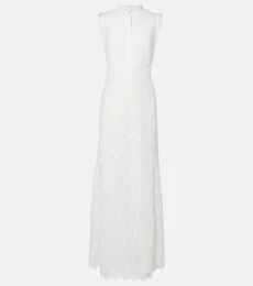 Robe longue en macramé Robe longue en macramé