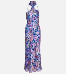 Robe longue Hayley à fleurs Robe longue Hayley à fleurs