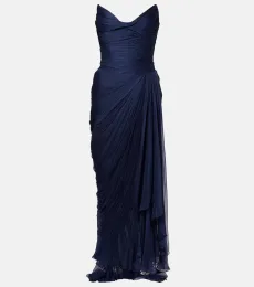 Robe longue Heidi en soie Robe longue Heidi en soie