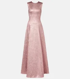 Robe longue Nodin en seersucker Robe longue Nodin en seersucker