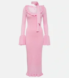 Robe midi en laine Robe midi en laine