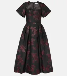 Robe midi Florentina à fleurs Robe midi Florentina à fleurs
