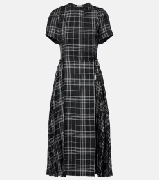 Robe midi Meryl à carreaux Robe midi Meryl à carreaux