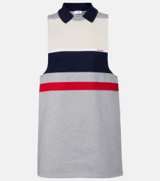 Robe polo en coton à rayures Robe polo en coton à rayures