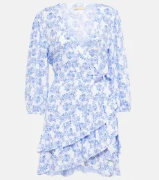 Robe portefeuille Legacy à fleurs
