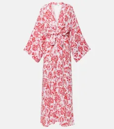 Robe portefeuille Wisdom à fleurs Robe portefeuille Wisdom à fleurs