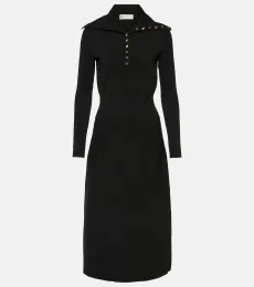 Robe pull en coton mélangé