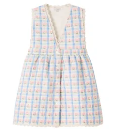Robe Zora en coton mélangé à fleurs