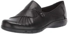 Rockport Women's Paulette Flat, Black, 11 D - Wide