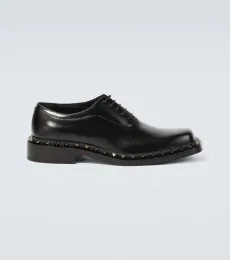 Rockstud leather Oxford shoes Rockstud leather Oxford shoes
