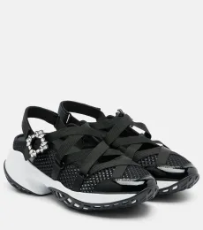 Roger Vivier Viv' Run embellished sneakers