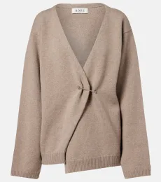 Róhe Cardigan cache-cœur en laine et cachemire Róhe Cardigan cache-cœur en laine et cachemire