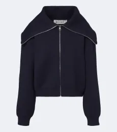 Róhe Cardigan zippé en laine Róhe Cardigan zippé en laine