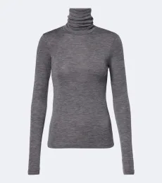 Róhe Top de cuello alto de jersey de lana Róhe Top de cuello alto de jersey de lana