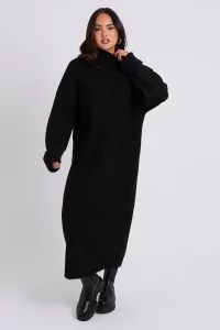 Roll Neck Maxi Dress M Roll Neck Maxi Dress M