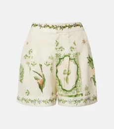 Rommy floral linen Bermuda shorts Rommy floral linen Bermuda shorts