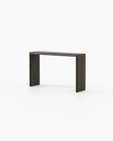 RORY Console Table Smoked Oak Veneer Matte RORY Console Table Smoked Oak Veneer Matte