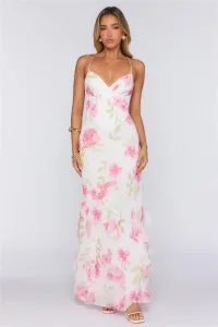 Rose Air Maxi Dress White Rose Air Maxi Dress White