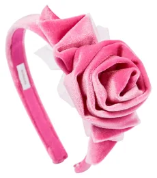 Rose chenille headband Rose chenille headband