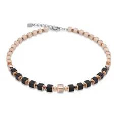 Rose Gold Cube Necklace - 40cm