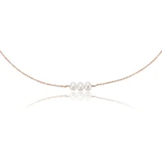 Rose Gold Pearl Cluster Choker Rose Gold Pearl Cluster Choker