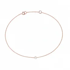 Rose Gold Small Pearl Anklet Rose Gold Small Pearl Anklet