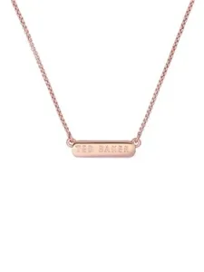 Rose Gold Sparkle Bar Necklace - Rose Gold Rose Gold Sparkle Bar Necklace - Rose Gold