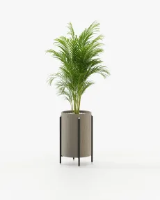 ROSIE Planter & Pot Aged Oak Veneer Matte ROSIE Planter & Pot Aged Oak Veneer Matte