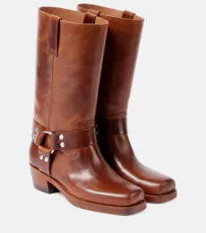 Roxy 45 leather biker boots Roxy 45 leather biker boots