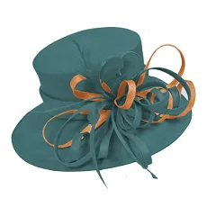 Royal Blue Large Queen Brim Hat Occasion Hatinator Fascinator Weddings Formal Royal Blue Large Queen Brim Hat Occasion Hatinator Fascinator Weddings Formal