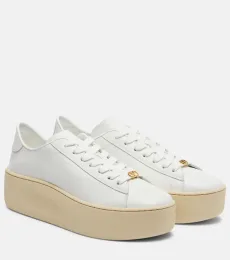 Royco 55 leather platform sneakers