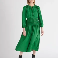 Ruched waist jumpsuit