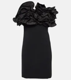 Ruffle-detail minidress Ruffle-detail minidress
