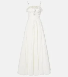 Ruffled cotton maxi dress Ruffled cotton maxi dress