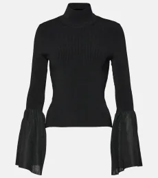 Ruffled turtleneck top Ruffled turtleneck top
