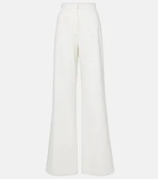 Ruggero cotton wide-leg pants