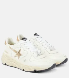 Running Sole leather sneakers Running Sole leather sneakers