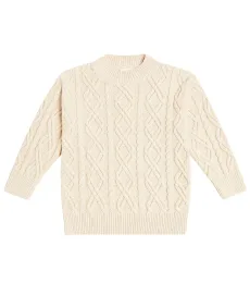 Russel cable-knit cotton sweater