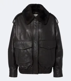 Russo leather bomber jacket Russo leather bomber jacket
