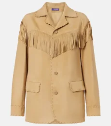 Ryland fringed suede jacket