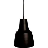 S Pendant Lamp Black