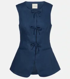 Sabine linen vest Sabine linen vest