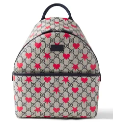 Sac à dos imprimé en toile GG Sac à dos imprimé en toile GG