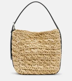 Sac à main Belted Small en raphia Sac à main Belted Small en raphia