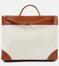 Sac Andiamo Large en toile et cuir Sac Andiamo Large en toile et cuir