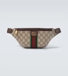 Sac banane Ophidia GG Small en toile