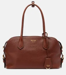 Sac bowling Prada Signet Medium en cuir Sac bowling Prada Signet Medium en cuir