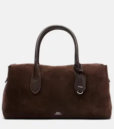 Sac de voyage en daim et cuir Sac de voyage en daim et cuir