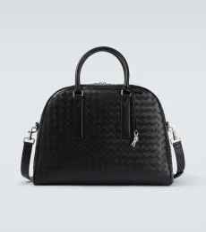 Sac de voyage Getaway en cuir Intrecciato