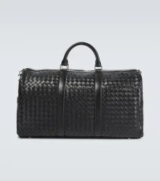 Sac de voyage Large en cuir intrecciato Sac de voyage Large en cuir intrecciato